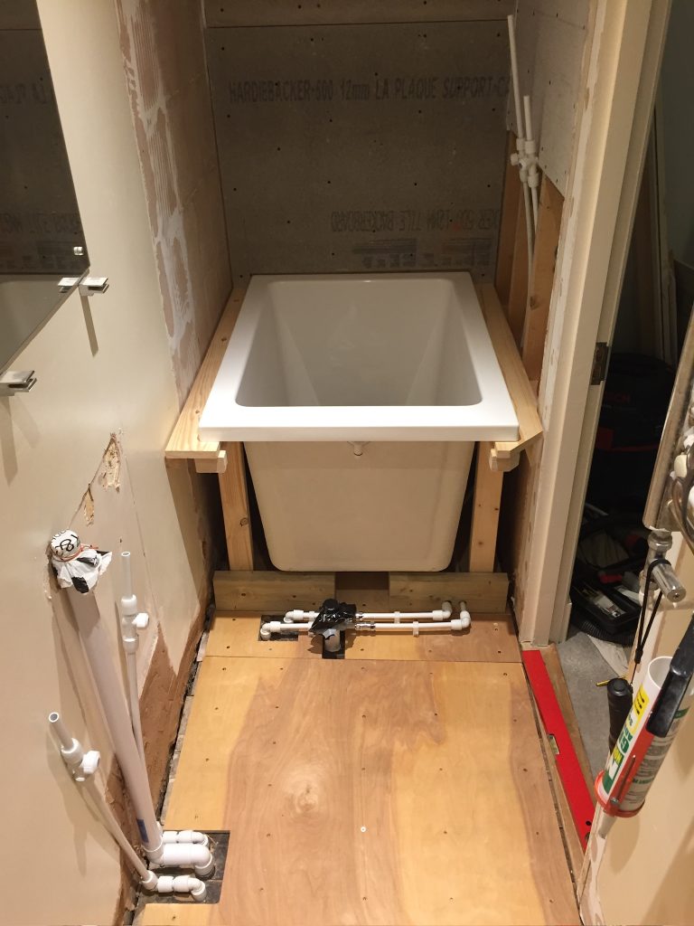 Japanese Bath Installation, Grove Park, London